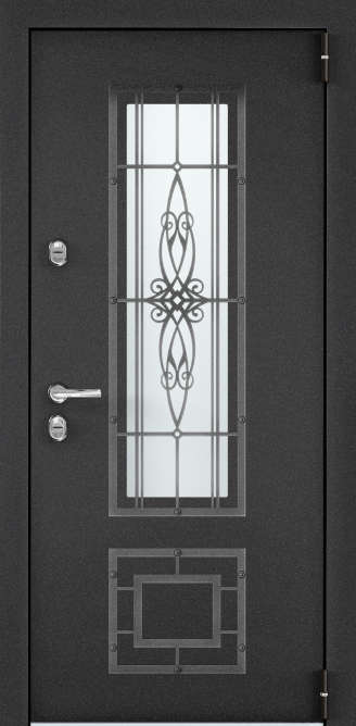 Темно-серый букле графит в Омске