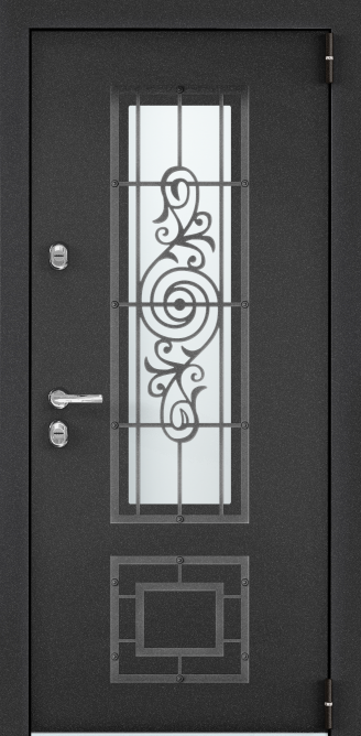 Темно-серый букле графит в Омске