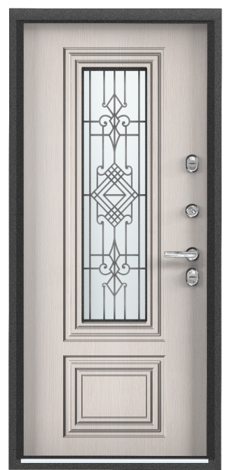 SNEGIR PRO-C PP, Панель MDF с ПВХ покрытием, S60G-01, Лиственница белая (арт. ПВХ Лиственница белая) в Омске