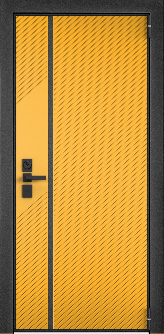 ULTIMATUM NEXT, Панель MDF с лакокрасочным покрытием, Lines-R, ЛКП Цитрус в Омске