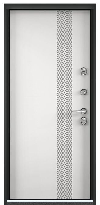 SNEGIR ARCTIC PP, Панель MDF с ПВХ покрытием, SA-DL2, Белый (арт. КТ Белый) в Омске