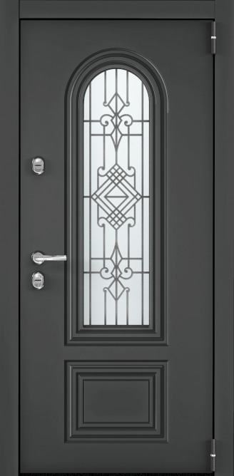 SNEGIR PRO-C PP, Панель MDF с лакокрасочным покрытием, S60G-25, ЛКП Графит в Омске