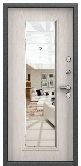 DELTA PRO MP, Панель MDF с ПВХ покрытием, СК6-СМ, Лиственница белая (арт. ПВХ Лиственница белая) в Омске